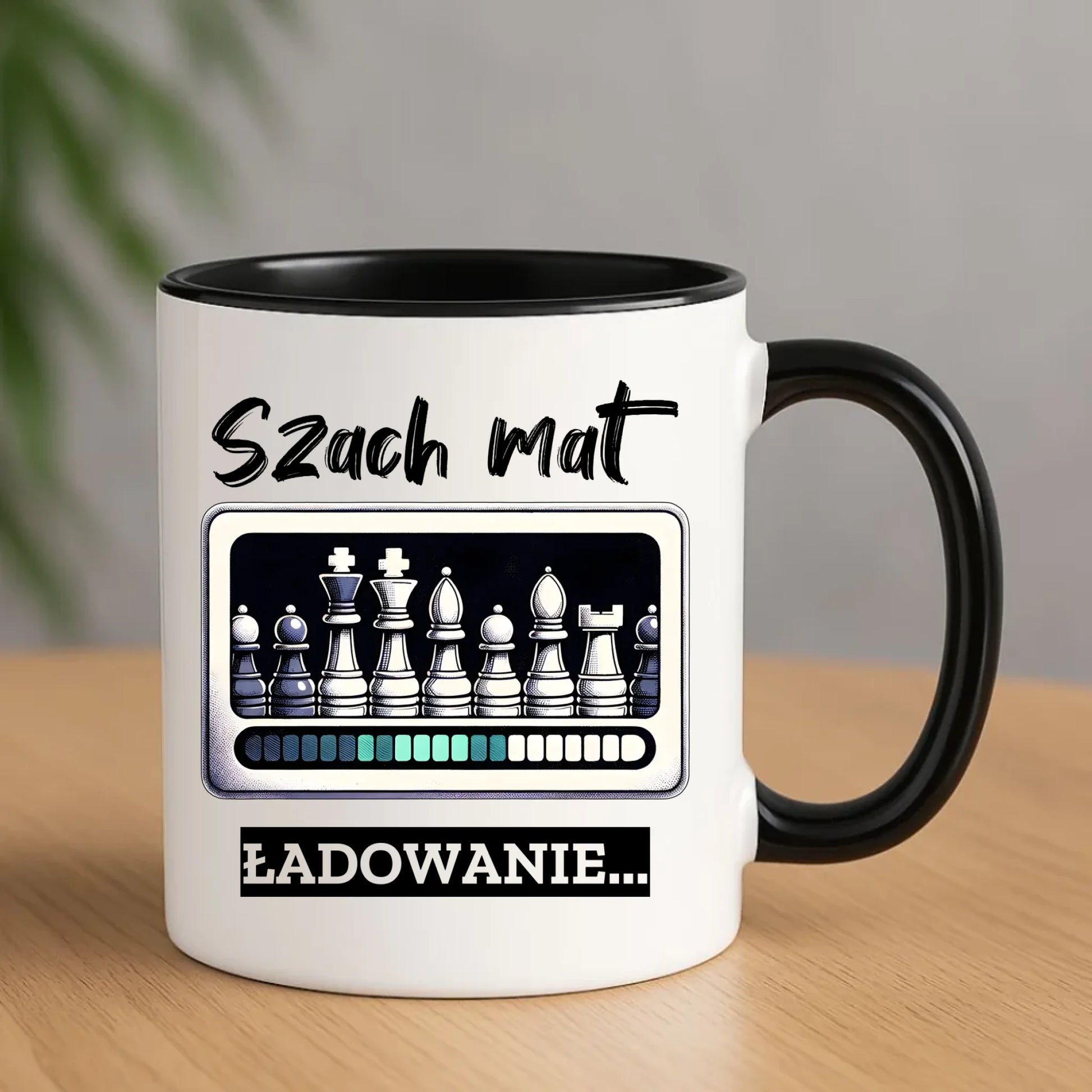 Kubek dla szachisty - Szach mat ładowanie HSZ08 - StoryCups.pl