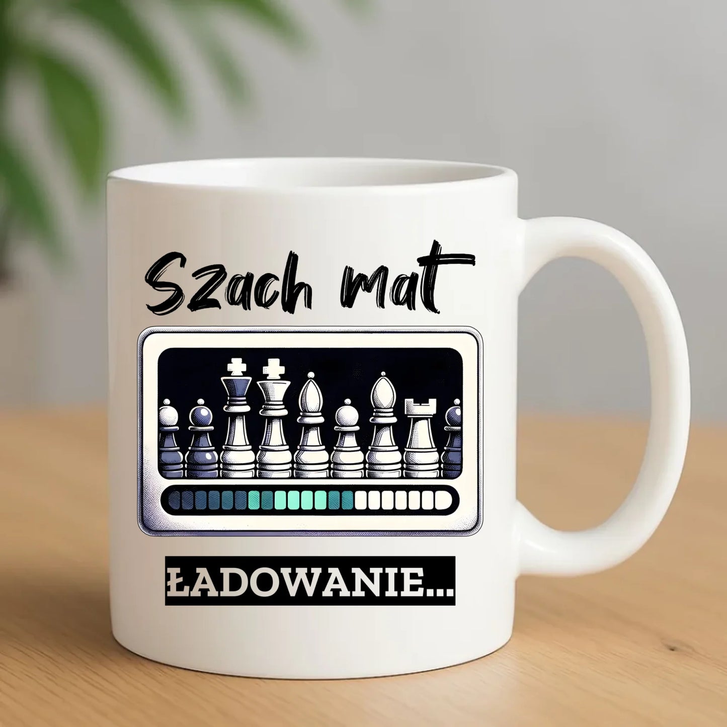 Kubek dla szachisty - Szach mat ładowanie HSZ08 - StoryCups.pl