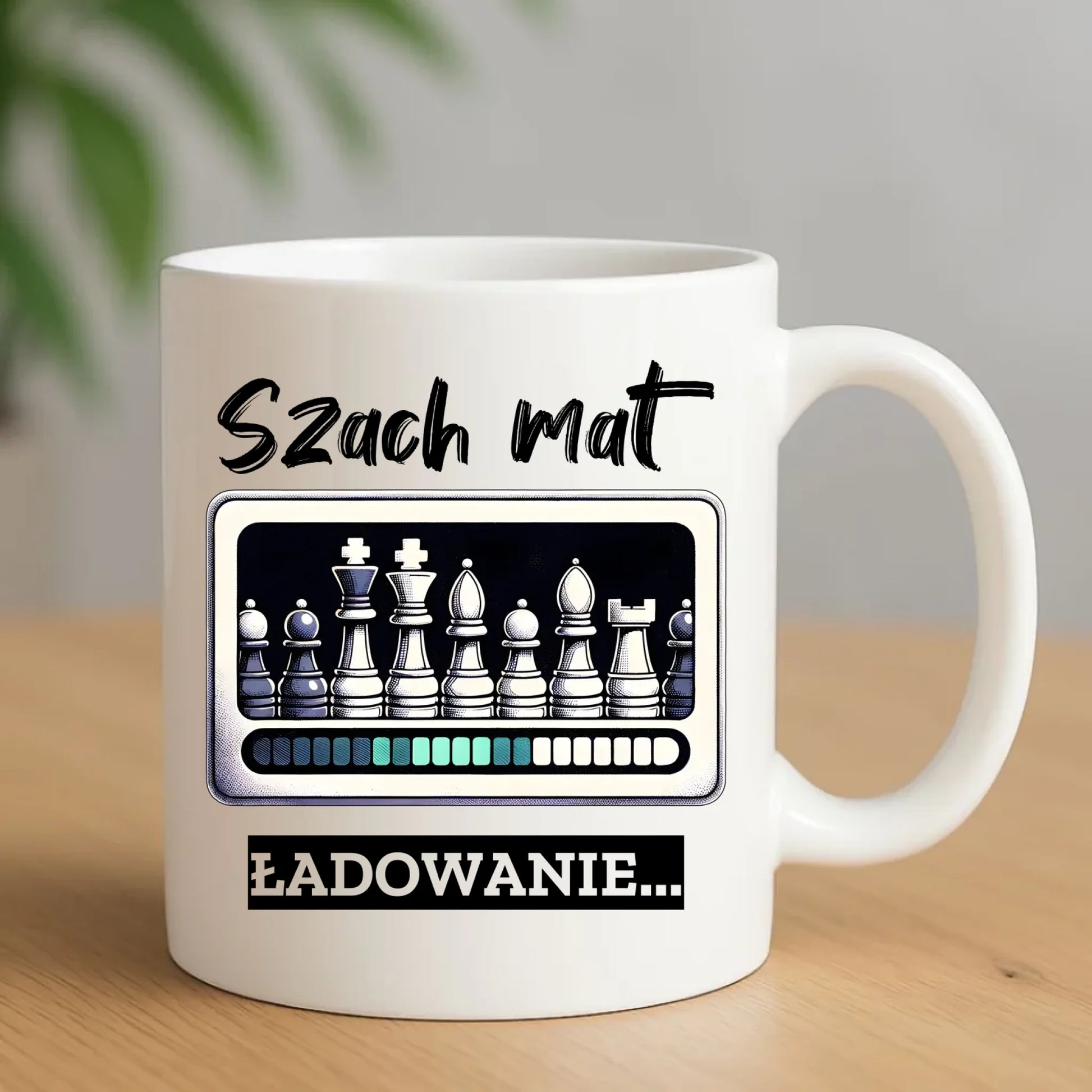 Kubek dla szachisty - Szach mat ładowanie HSZ08 - StoryCups.pl