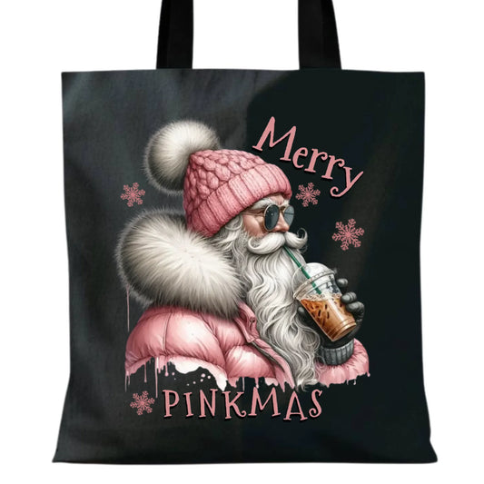 Torba świąteczna - Różowe Święta - Merry pinkmas BN117 - StoryCups.pl