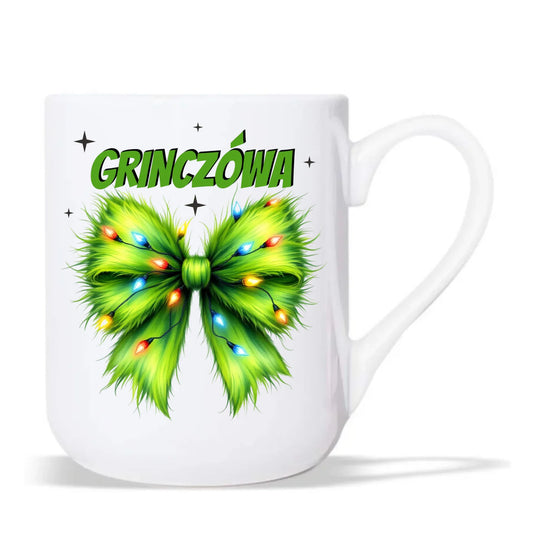 Kubek elegant świąteczny - Grinczówa BN114 - StoryCups.pl