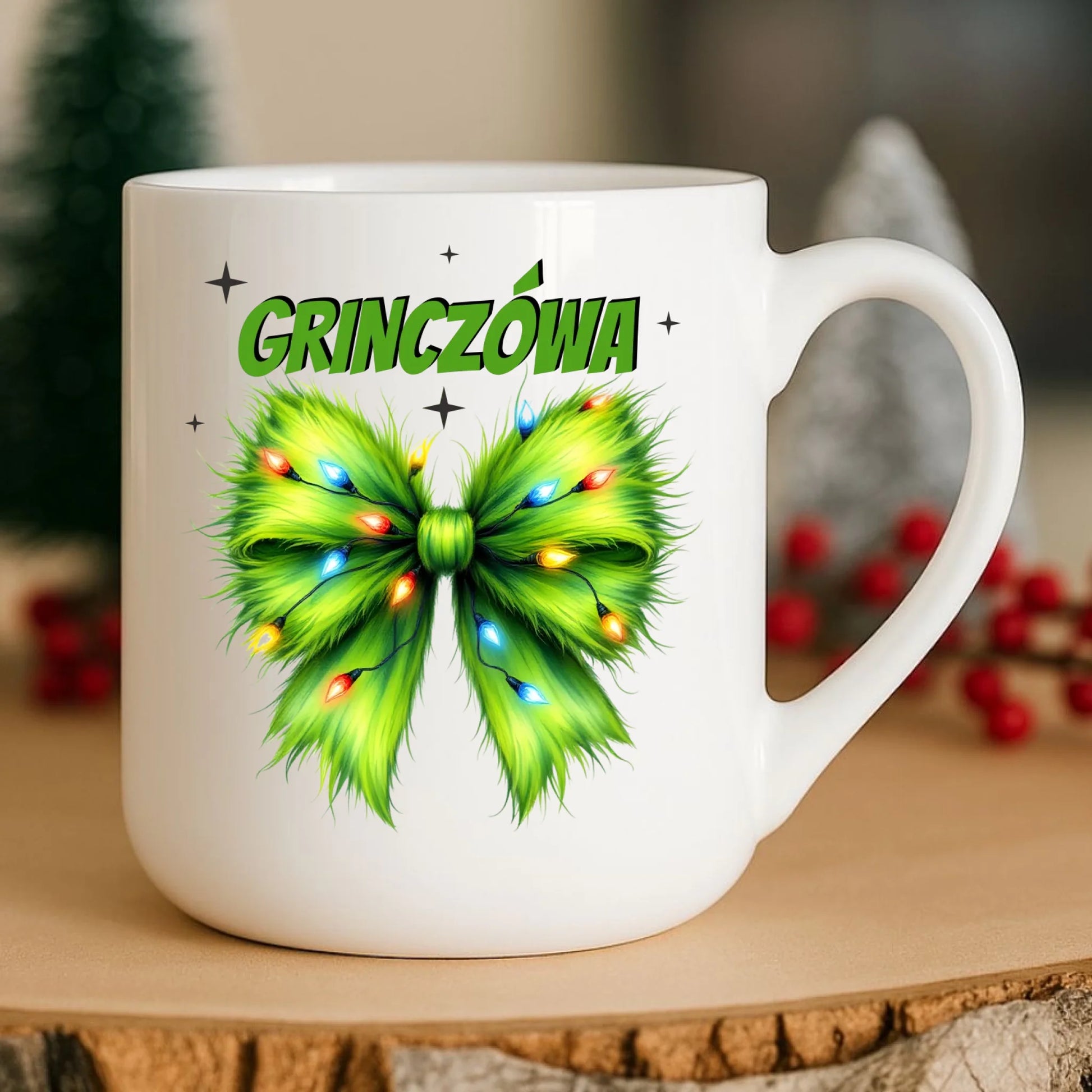 Kubek elegant świąteczny - Grinczówa BN114 - StoryCups.pl