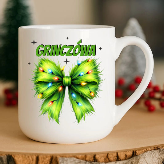 Kubek elegant świąteczny - Grinczówa BN114 - StoryCups.pl