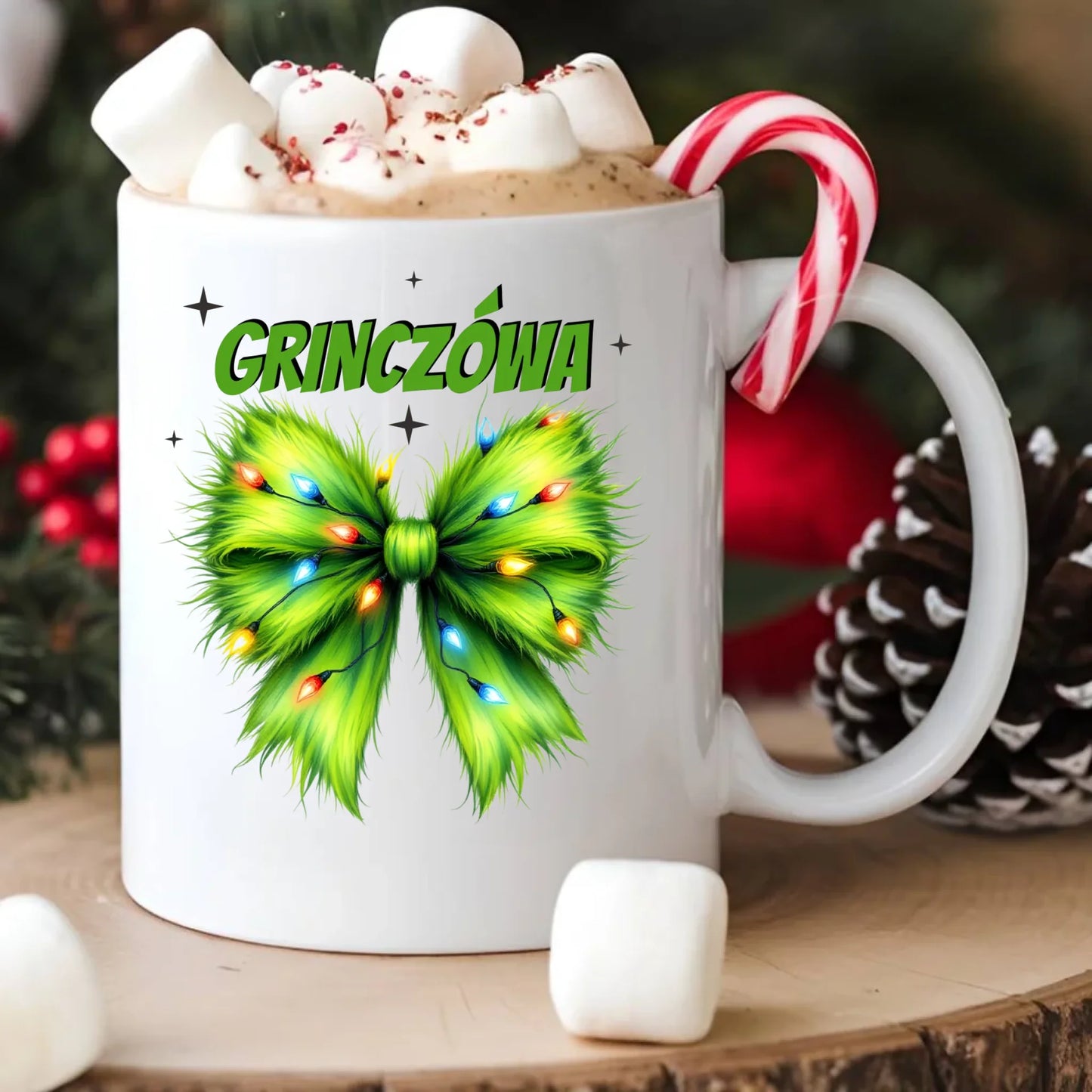 Kubek świąteczny - Grinczówa BN114 - StoryCups.pl