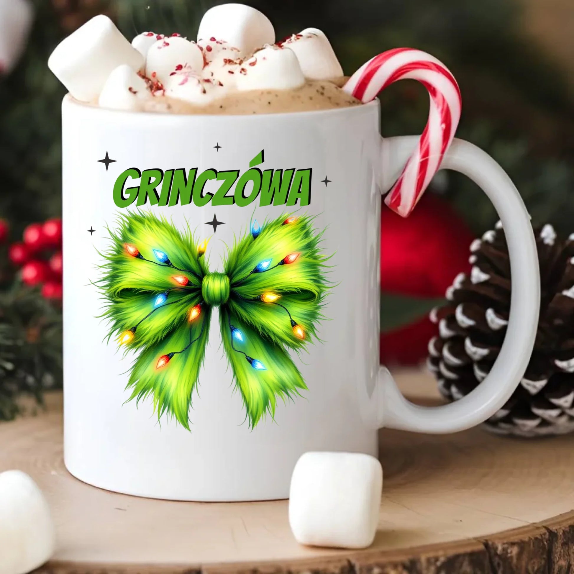Kubek świąteczny - Grinczówa BN114 - StoryCups.pl