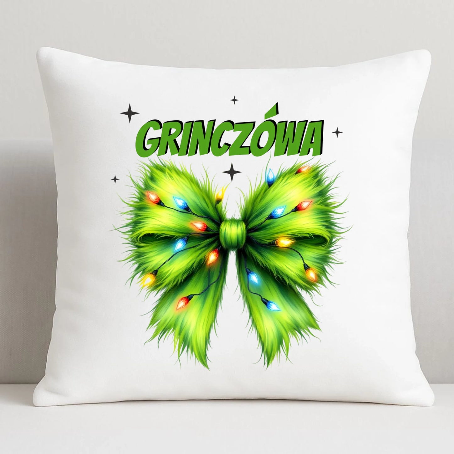 Poduszka świąteczna - Grinczówa BN114 - StoryCups.pl
