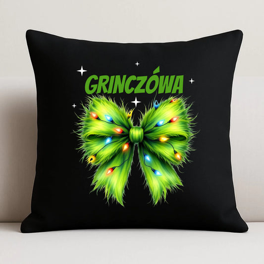 Poduszka dekoracyjna świąteczna - Grinczówa BN114 - StoryCups.pl