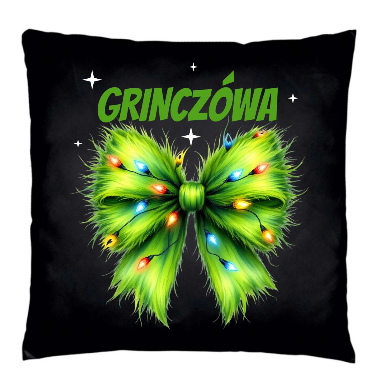 Poduszka dekoracyjna świąteczna - Grinczówa BN114 - StoryCups.pl