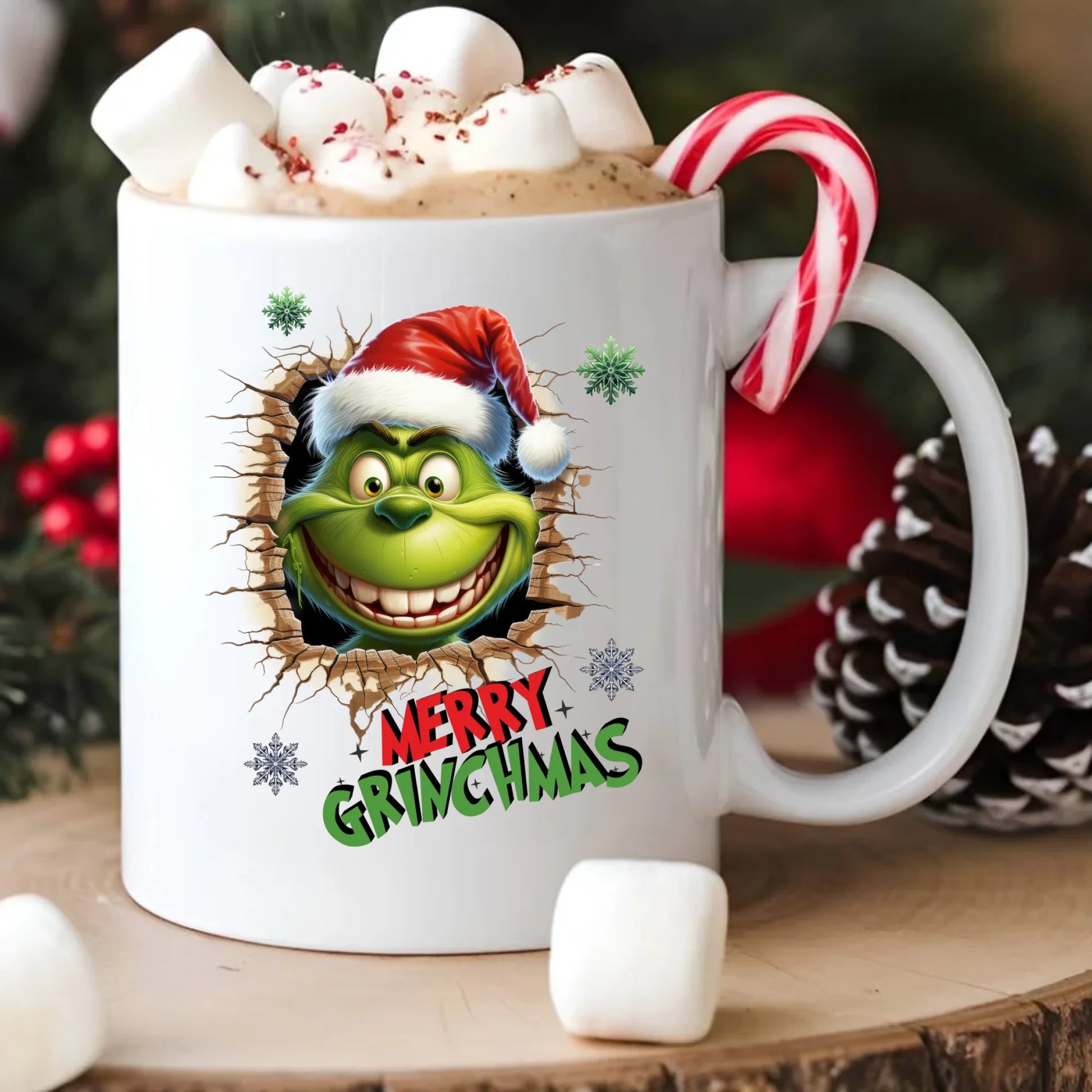 Kubek świąteczny - Grinch - Merry Grinchmas BN113 - StoryCups.pl