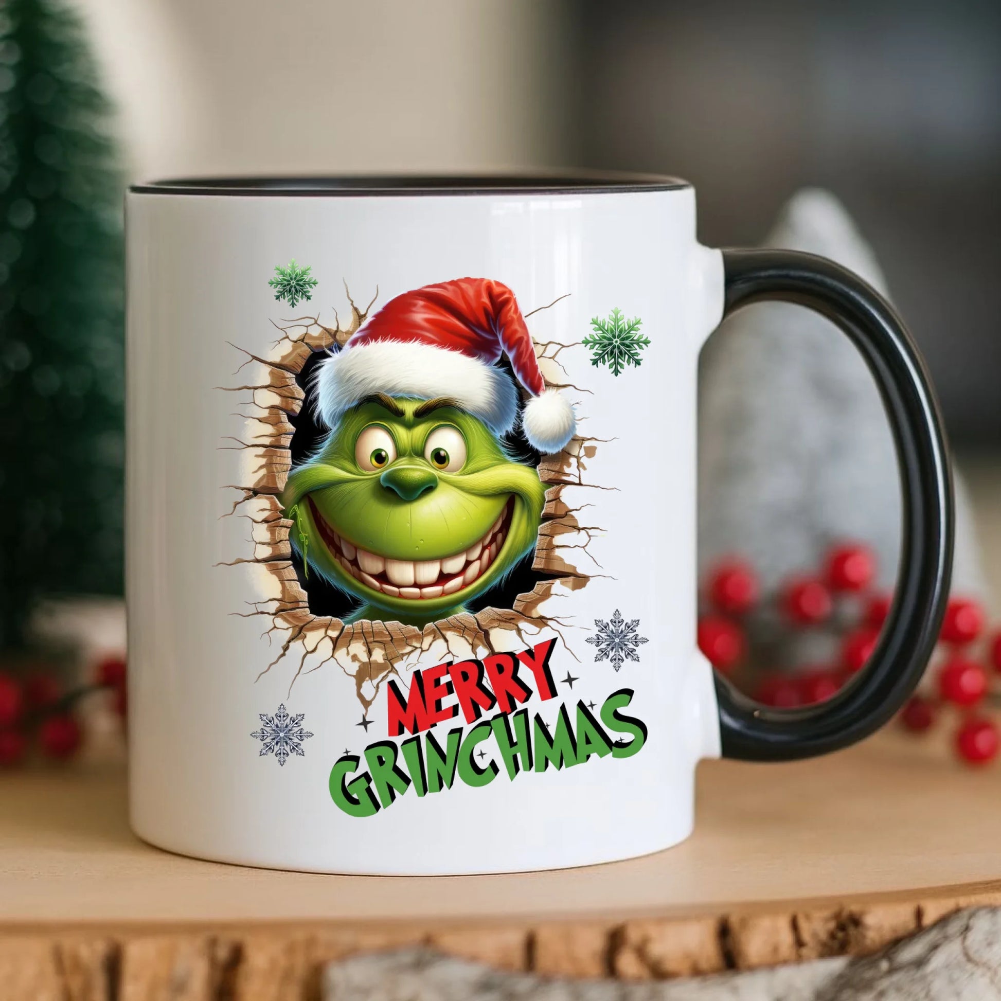 Kubek świąteczny - Grinch - Merry Grinchmas BN113 - StoryCups.pl