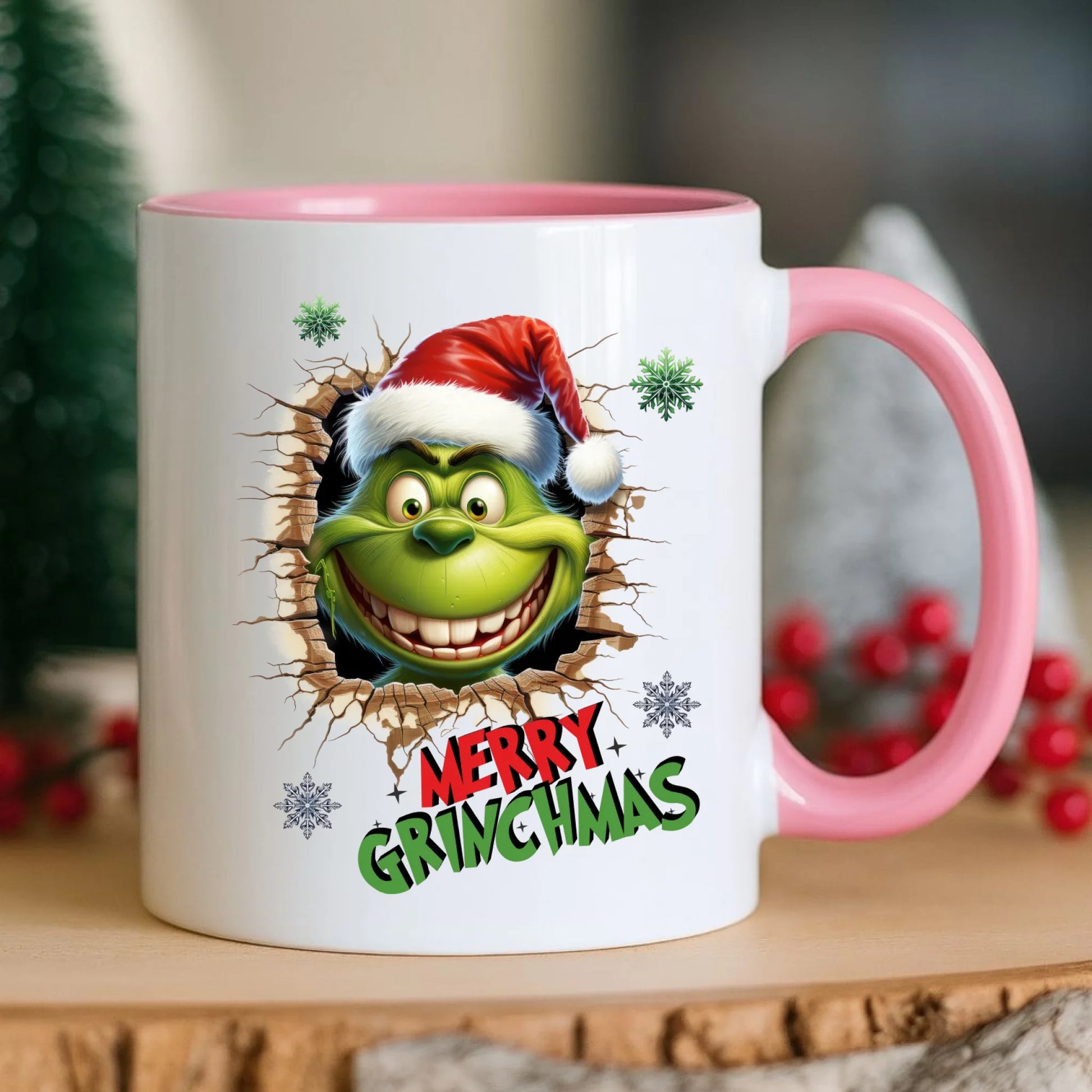 Kubek świąteczny - Grinch - Merry Grinchmas BN113 - StoryCups.pl