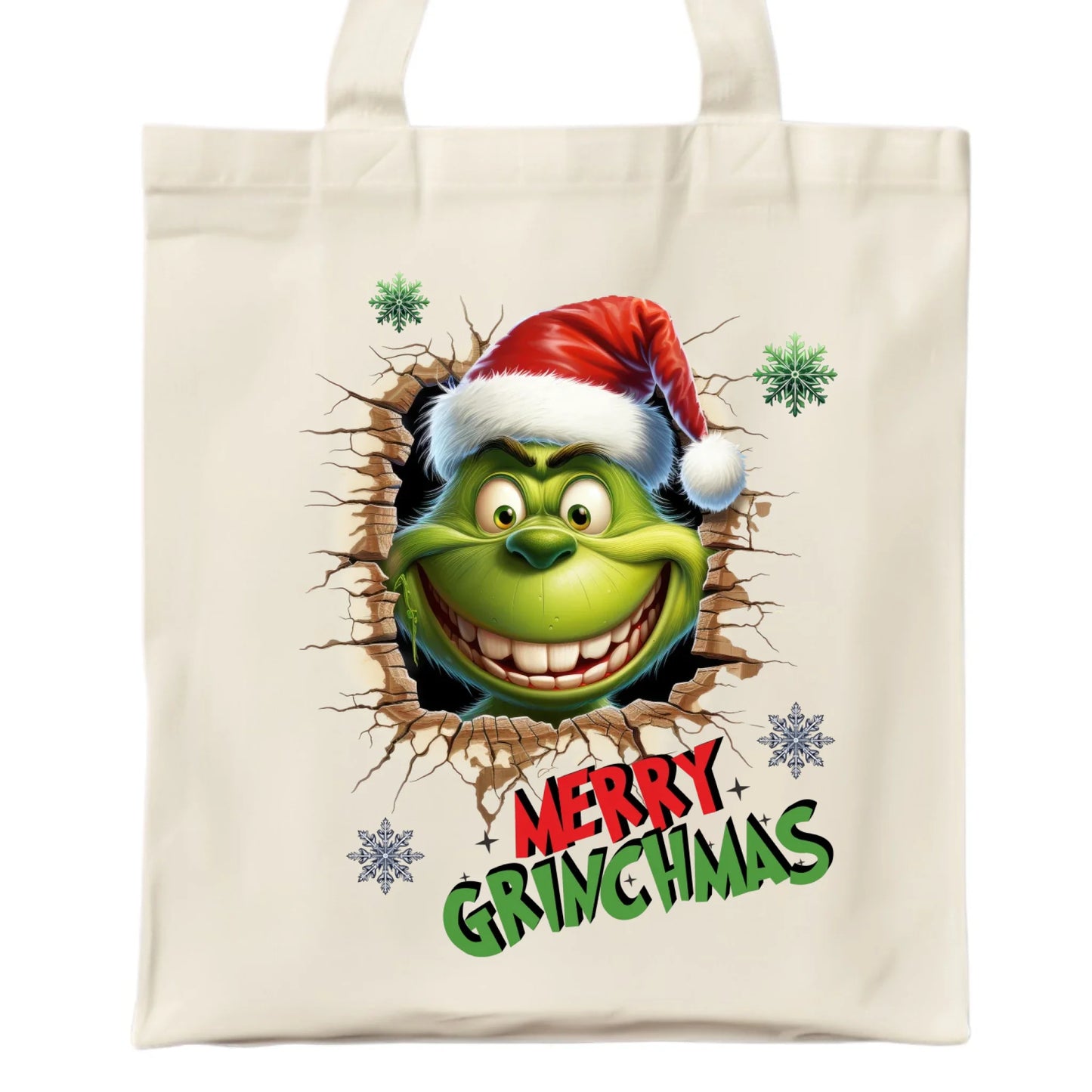 Torba świąteczna - Grinch - Merry Grinchmas BN113 - StoryCups.pl