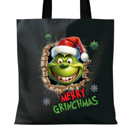 Torba świąteczna - Grinch - Merry Grinchmas BN113 - StoryCups.pl