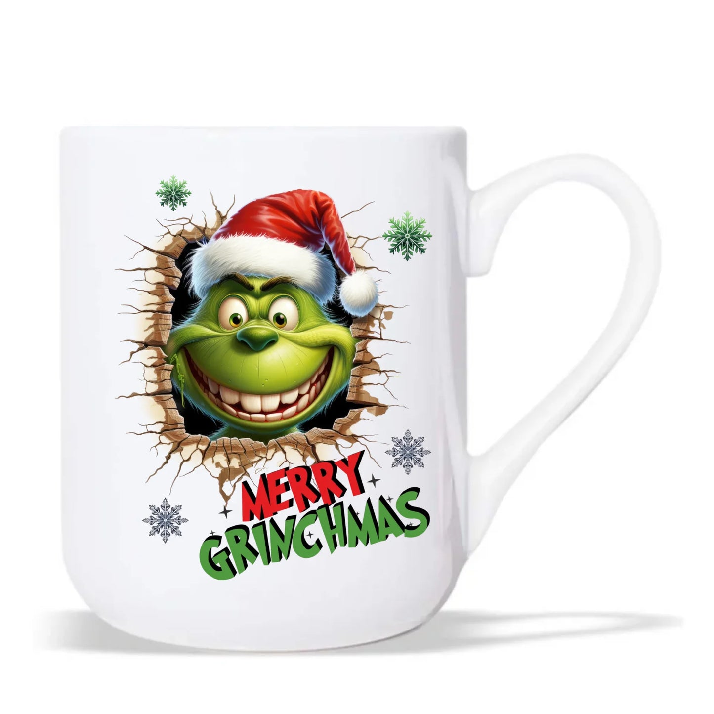 Kubek elegant świąteczny - Grinch - Merry Grinchmas BN113 - StoryCups.pl