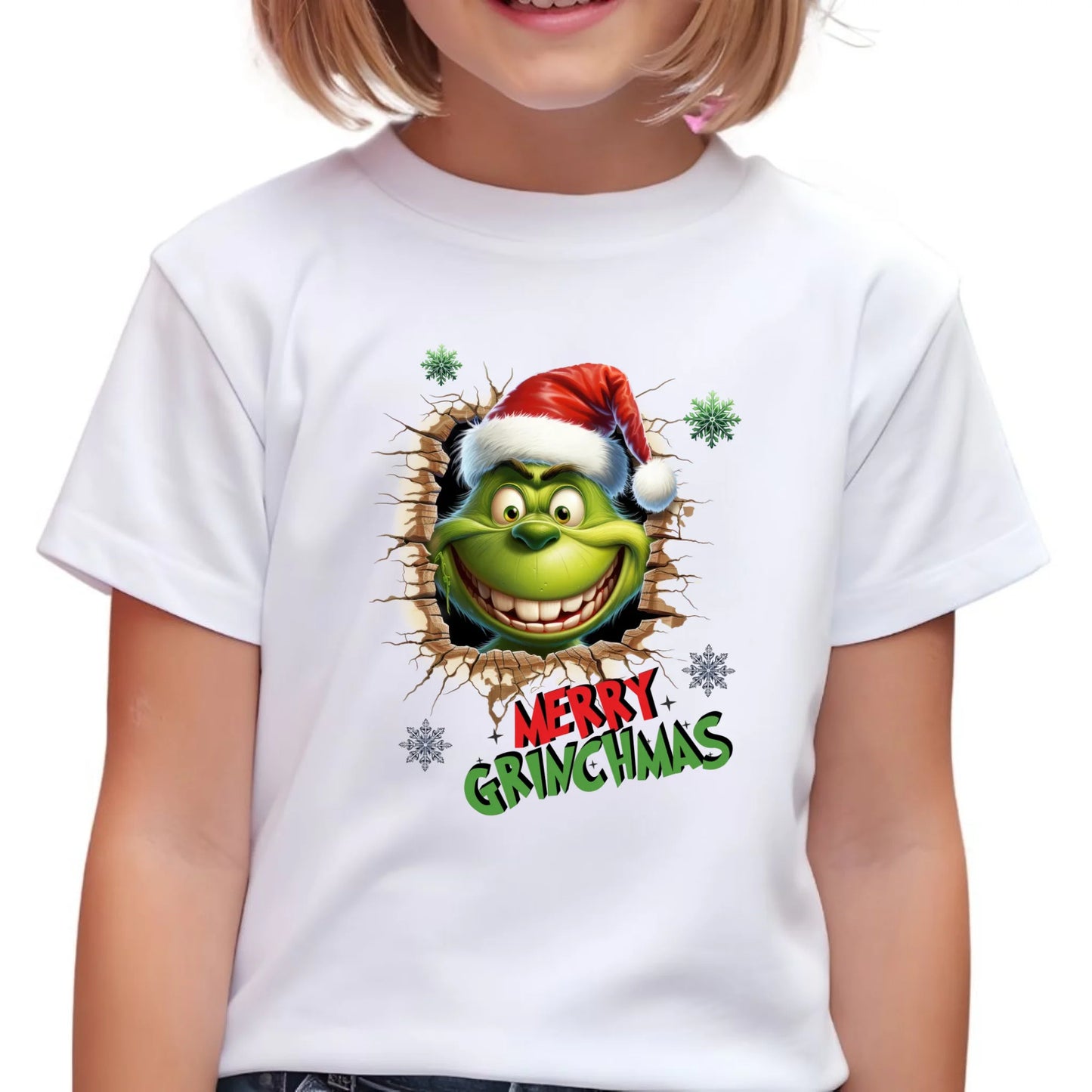 Koszulka dziecięca świąteczna - Grinch - Merry Grinchmas BN113 - StoryCups.pl
