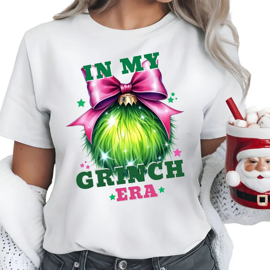 In my Grinch era | Świąteczna koszulka damska BN26 - StoryCups.pl