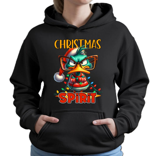 Christmas spirit | Świąteczna bluza damska z kapturem BN76 - StoryCups.pl