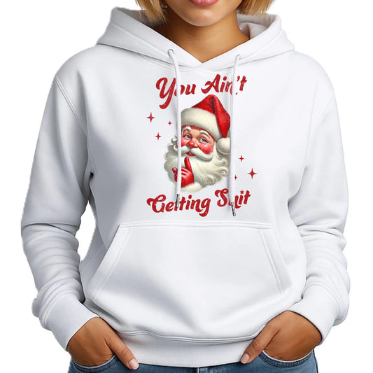 Nie dostaniesz nic | Świąteczna bluza damska z kapturem BN66 - StoryCups.pl