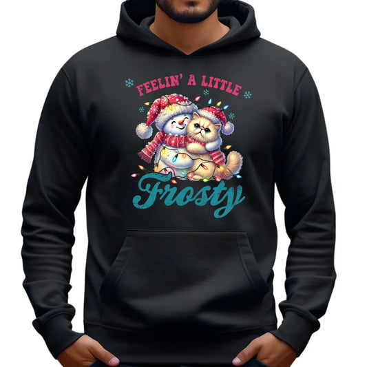 Czuję zimowy nastrój | Świąteczna bluza męska z kapturem BN52 - StoryCups.pl