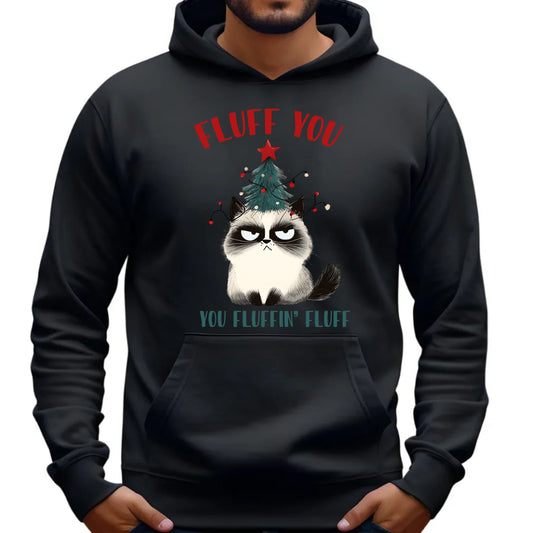 Fluff You | Świąteczna bluza męska z kapturem BN10 - StoryCups.pl