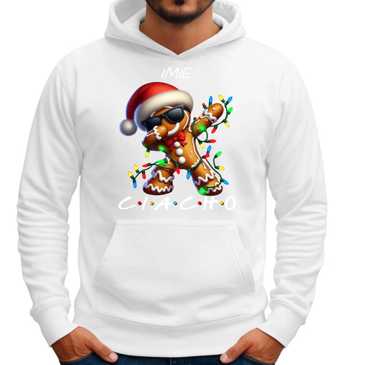 Ciacho | Personalizowana świąteczna bluza męska z kapturem BN94 - StoryCups.pl