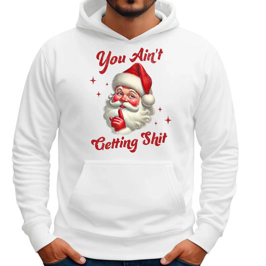 Nie dostaniesz nic | Świąteczna bluza męska z kapturem BN66 - StoryCups.pl