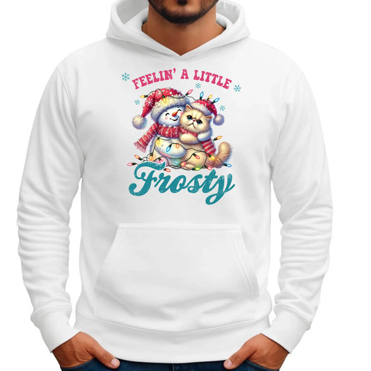 Czuję zimowy nastrój | Świąteczna bluza męska z kapturem BN52 - StoryCups.pl