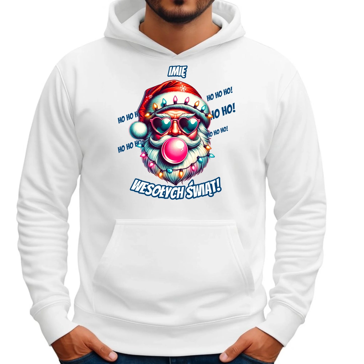 Mikołaj | Świąteczna bluza męska na Mikołajki BN17 - StoryCups.pl