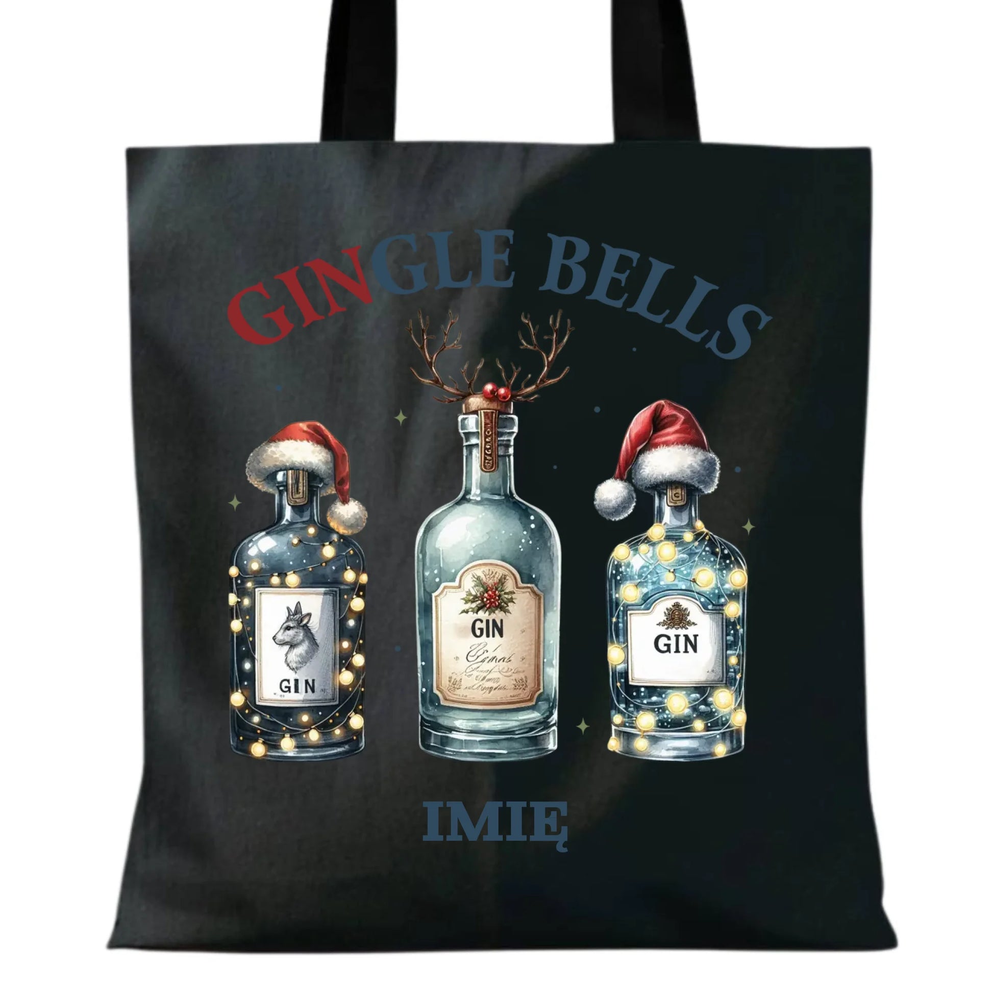 Gingle bells | Personalizowana torba świąteczna BN68 - StoryCups.pl