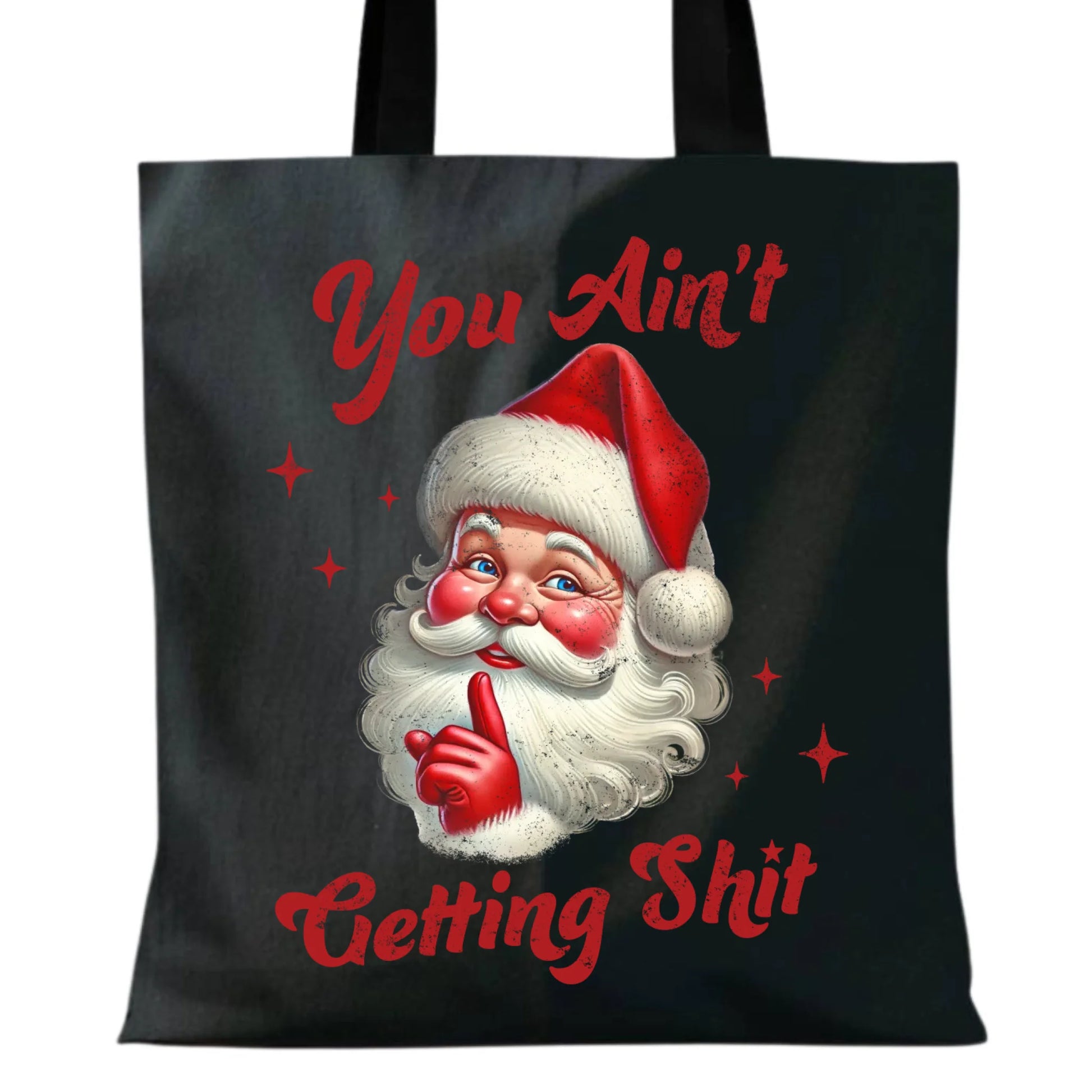 Nie dostaniesz nic | Świąteczna torba z Mikołajem BN66 - StoryCups.pl