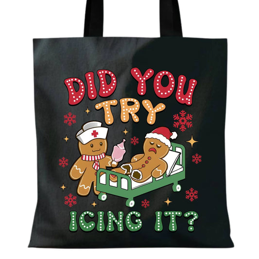 Did you try icing it? | Świąteczna torba BN78 - StoryCups.pl