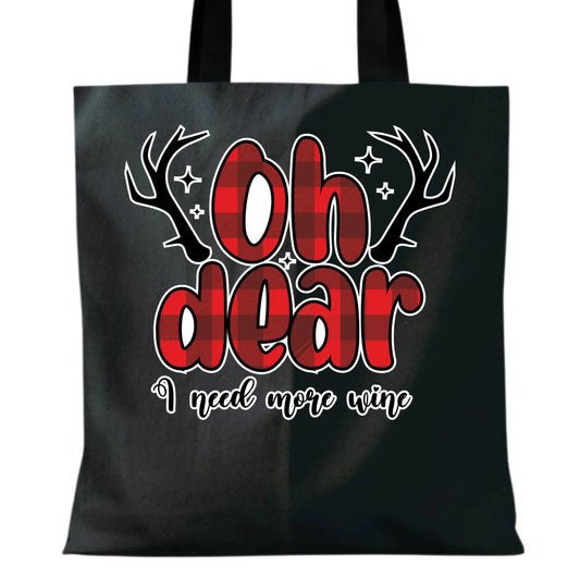 Potrzebuję więcej wina | Personalizowana świąteczna torba BN63 - StoryCups.pl