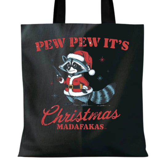 Pew pew it's Christmas | Świąteczna eco torba BN60 - StoryCups.pl
