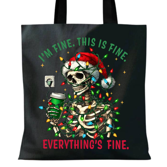 Everything's fine | Świąteczna eco torba BN55 - StoryCups.pl