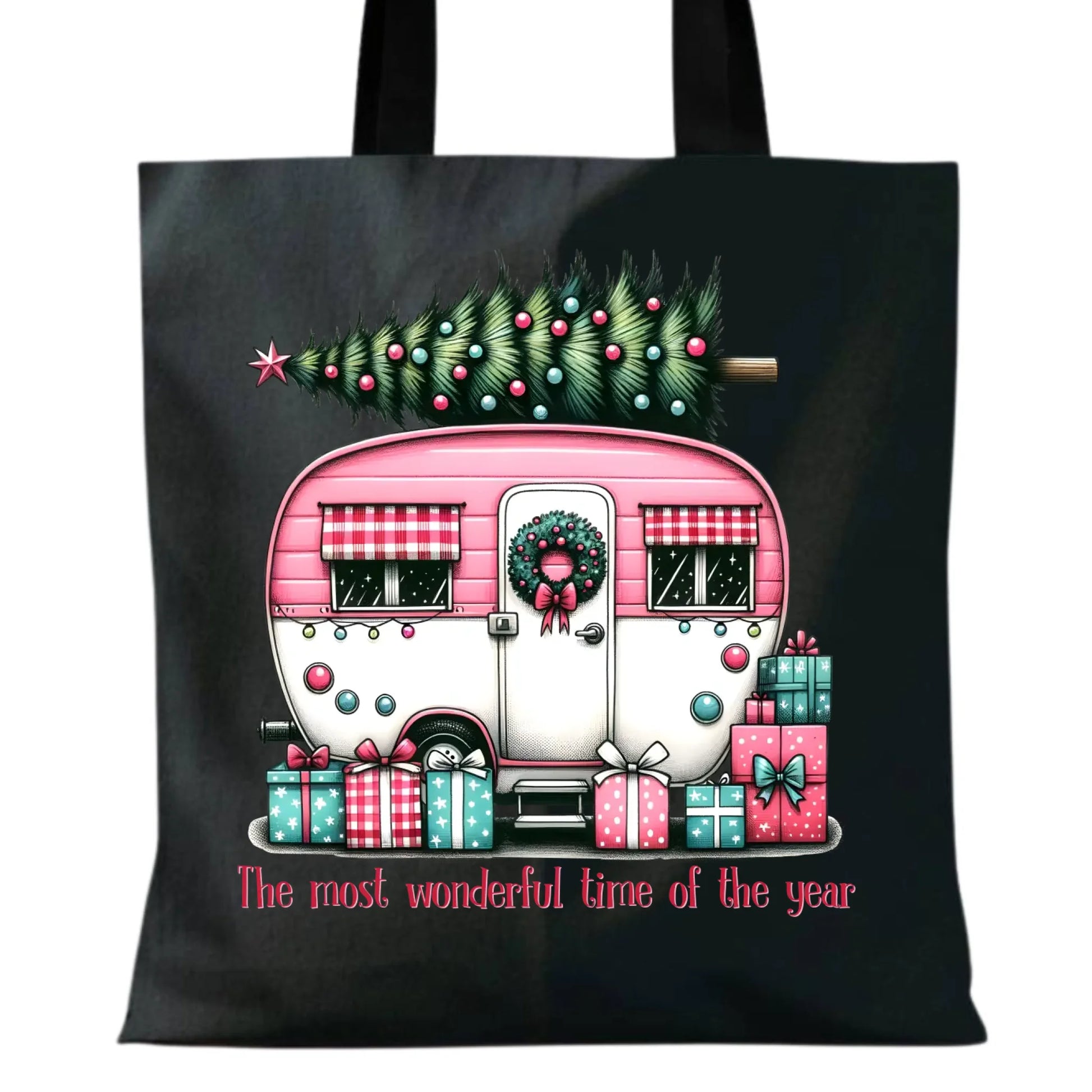 Kempingowe Święta | Świąteczna eco torba BN40 - StoryCups.pl