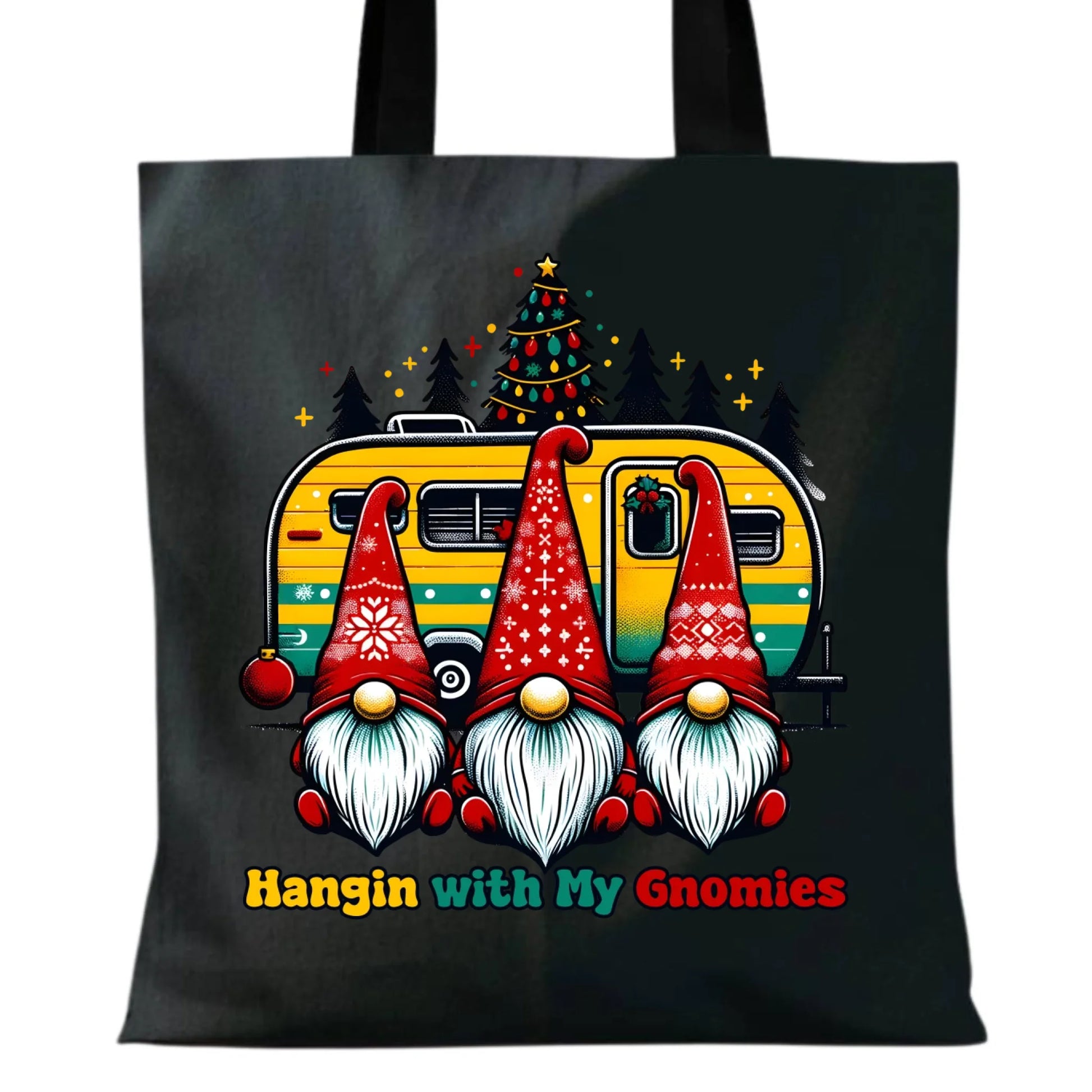 Święta z gnomami | Świąteczna eco torba BN41 - StoryCups.pl