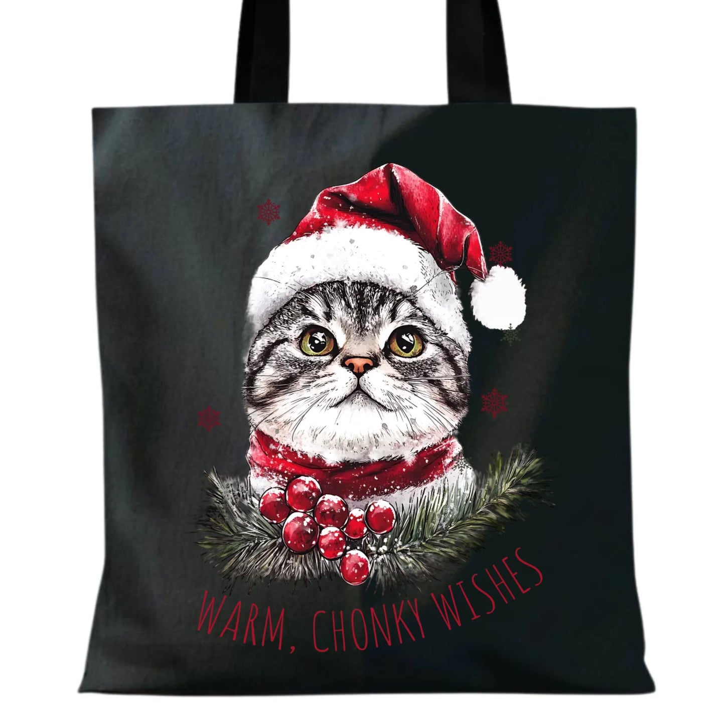 Warm, Chonky Wishes | Świąteczna eco torba BN36 - StoryCups.pl