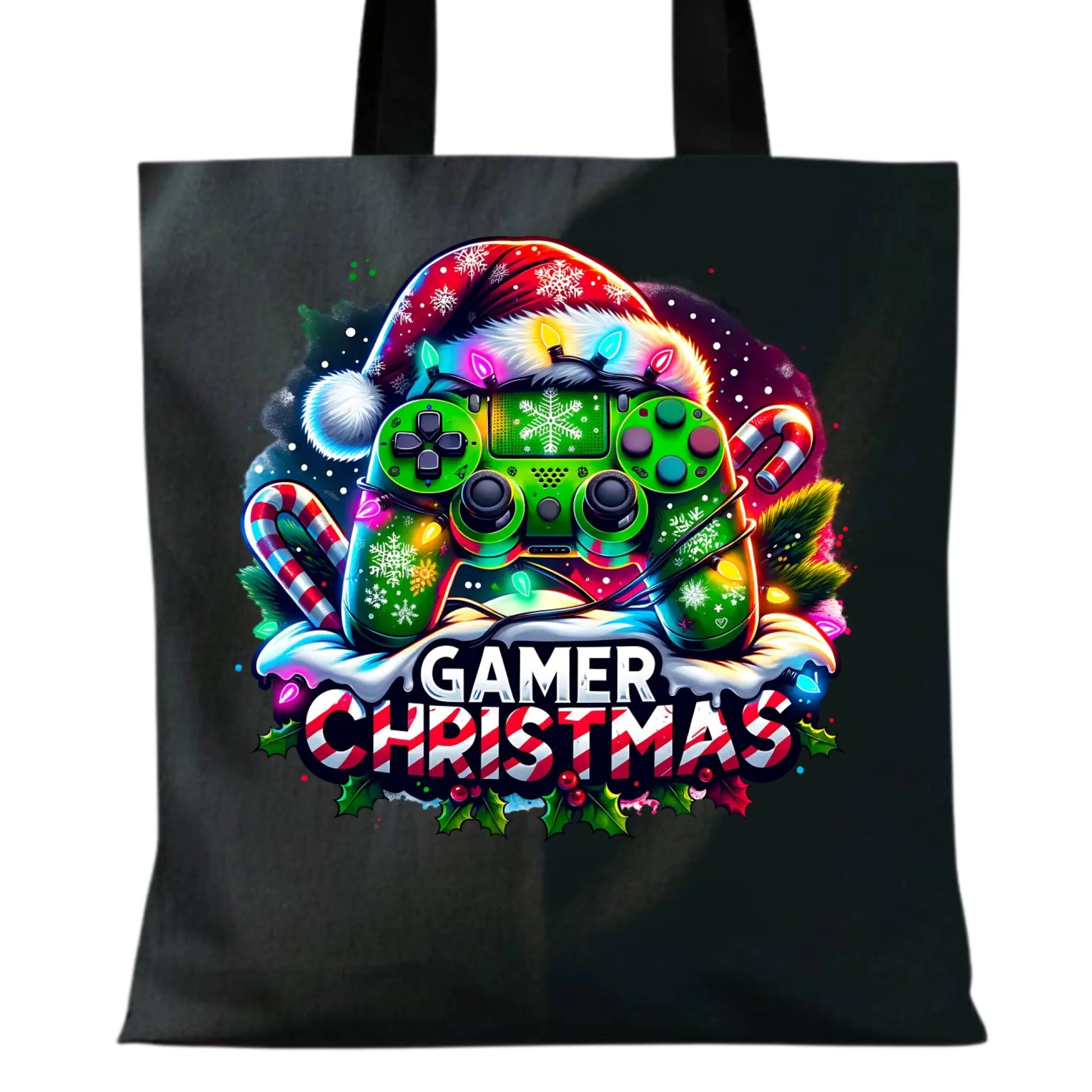 Świąteczny gracz | Eco torba na święta dla gracza BN22 - StoryCups.pl