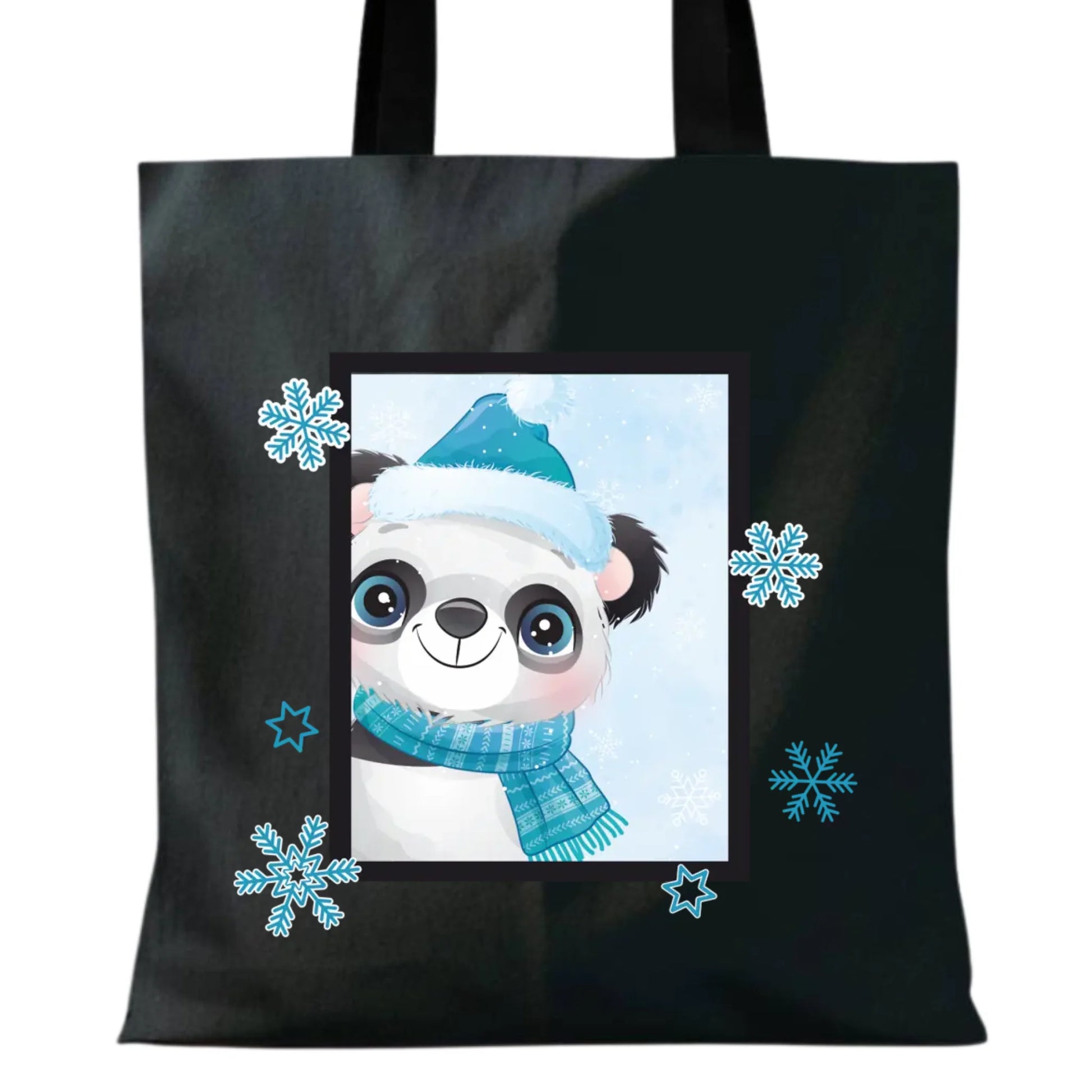 Zimowy Miś | Świąteczna torba z imieniem BN16 - StoryCups.pl