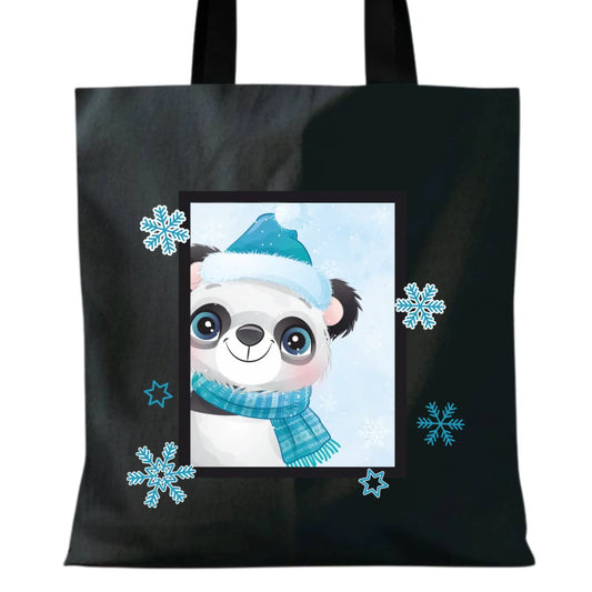 Zimowy Miś | Świąteczna torba z imieniem BN16 - StoryCups.pl