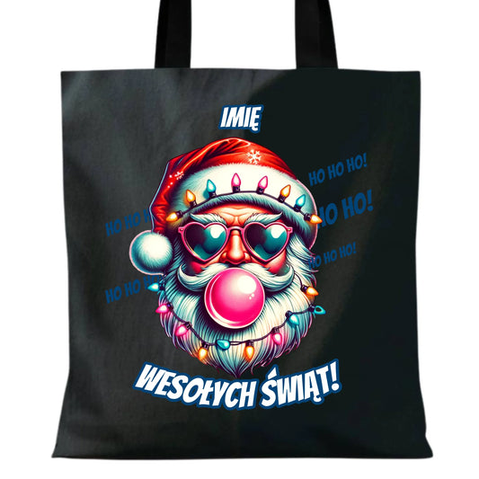 Mikołaj | Świąteczna torba z imieniem na Mikołajki BN17 - StoryCups.pl