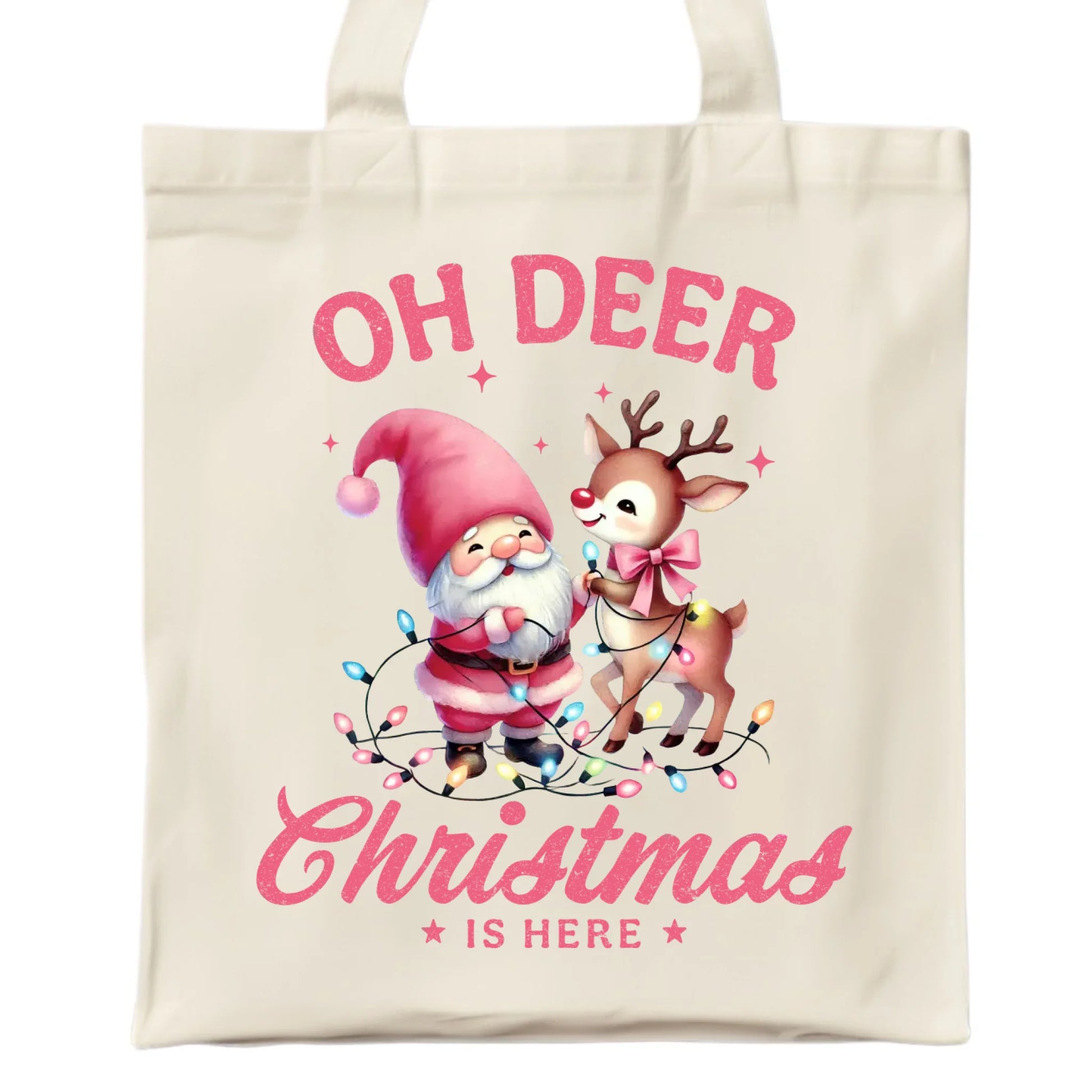 Oh deer Christmas is here | Świąteczna torba BN59 - StoryCups.pl