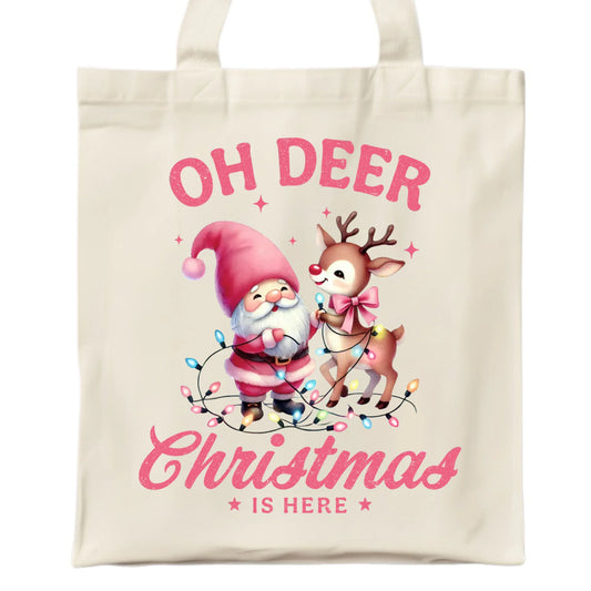 Oh deer Christmas is here | Świąteczna torba BN59 - StoryCups.pl