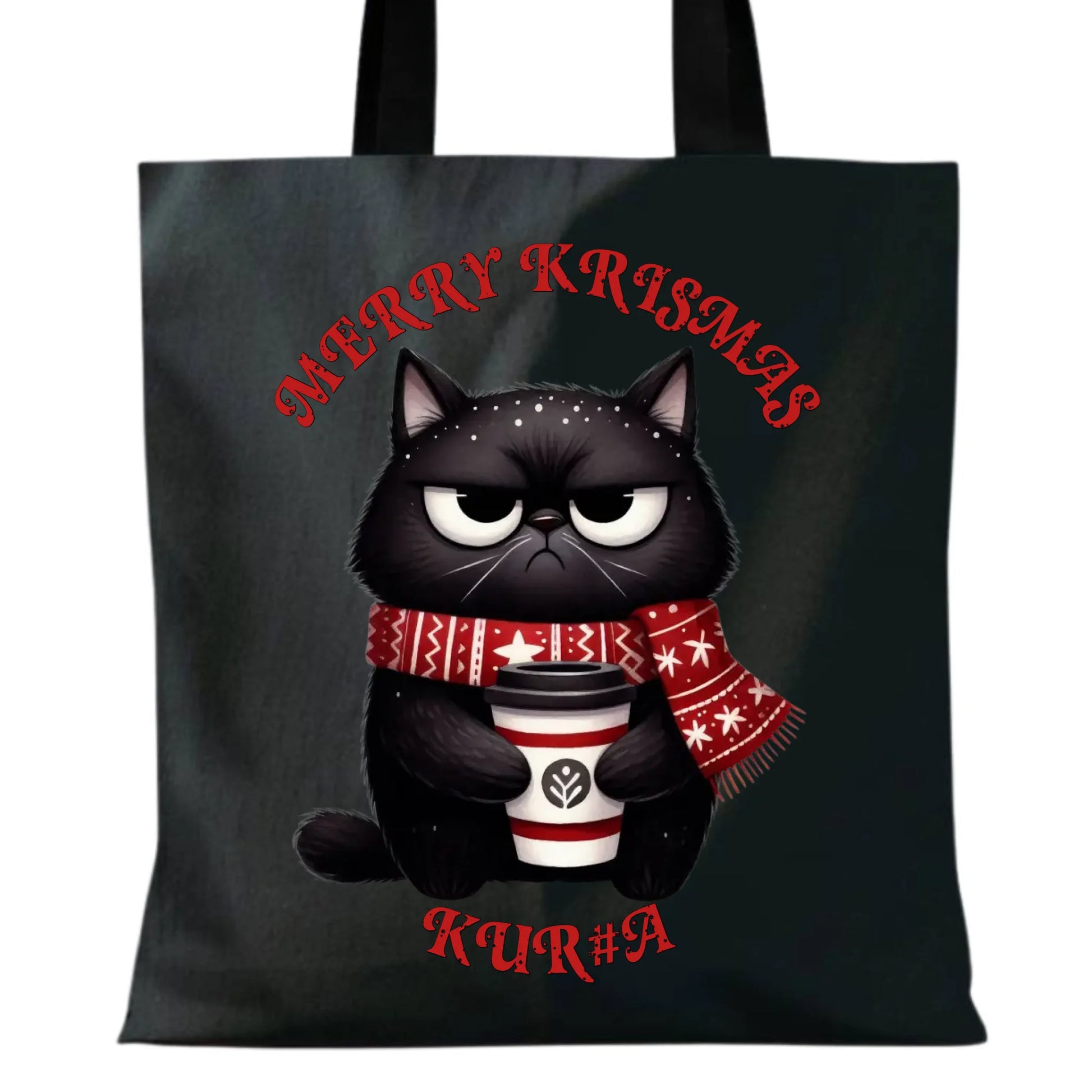 Merry krismas | Świąteczna eco torba BN34 - StoryCups.pl