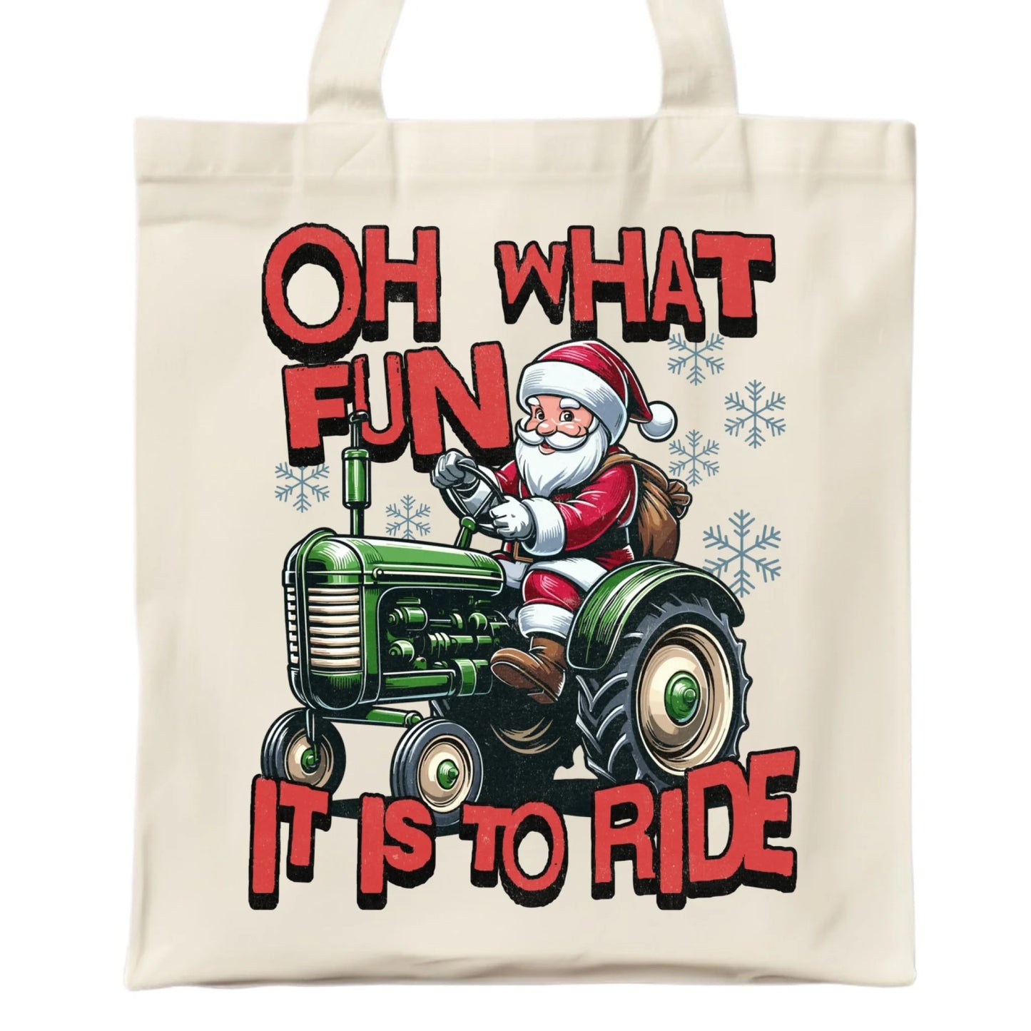 Oh what fun it is to ride | Świąteczna eco torba BN48 - StoryCups.pl
