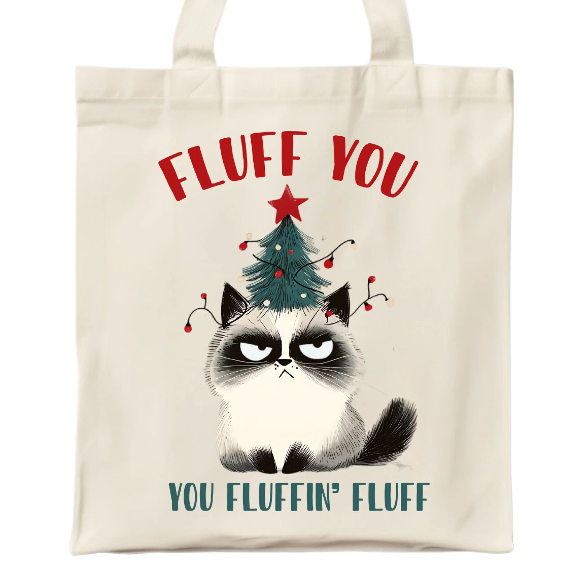 Fluff You | Świąteczna eco torba BN10 - StoryCups.pl