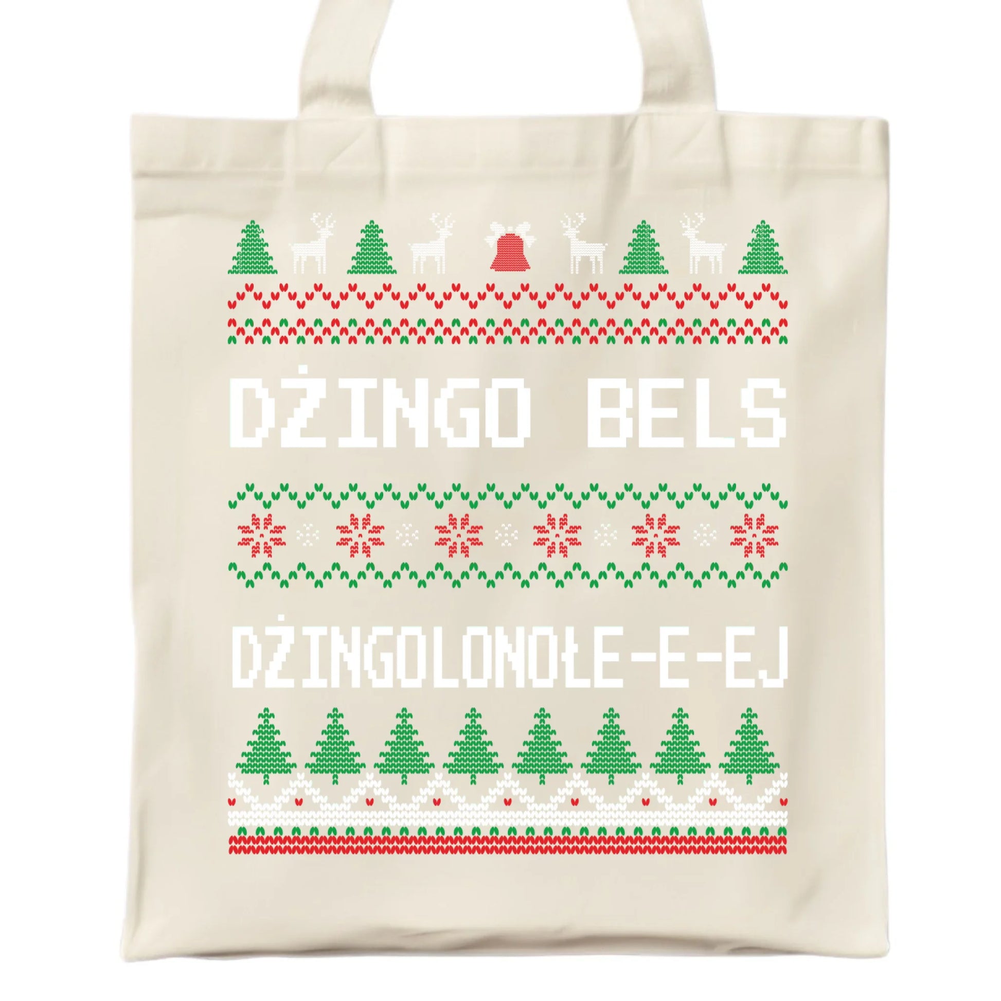 Dżingo bels | Świąteczna eco torba BN11 - StoryCups.pl