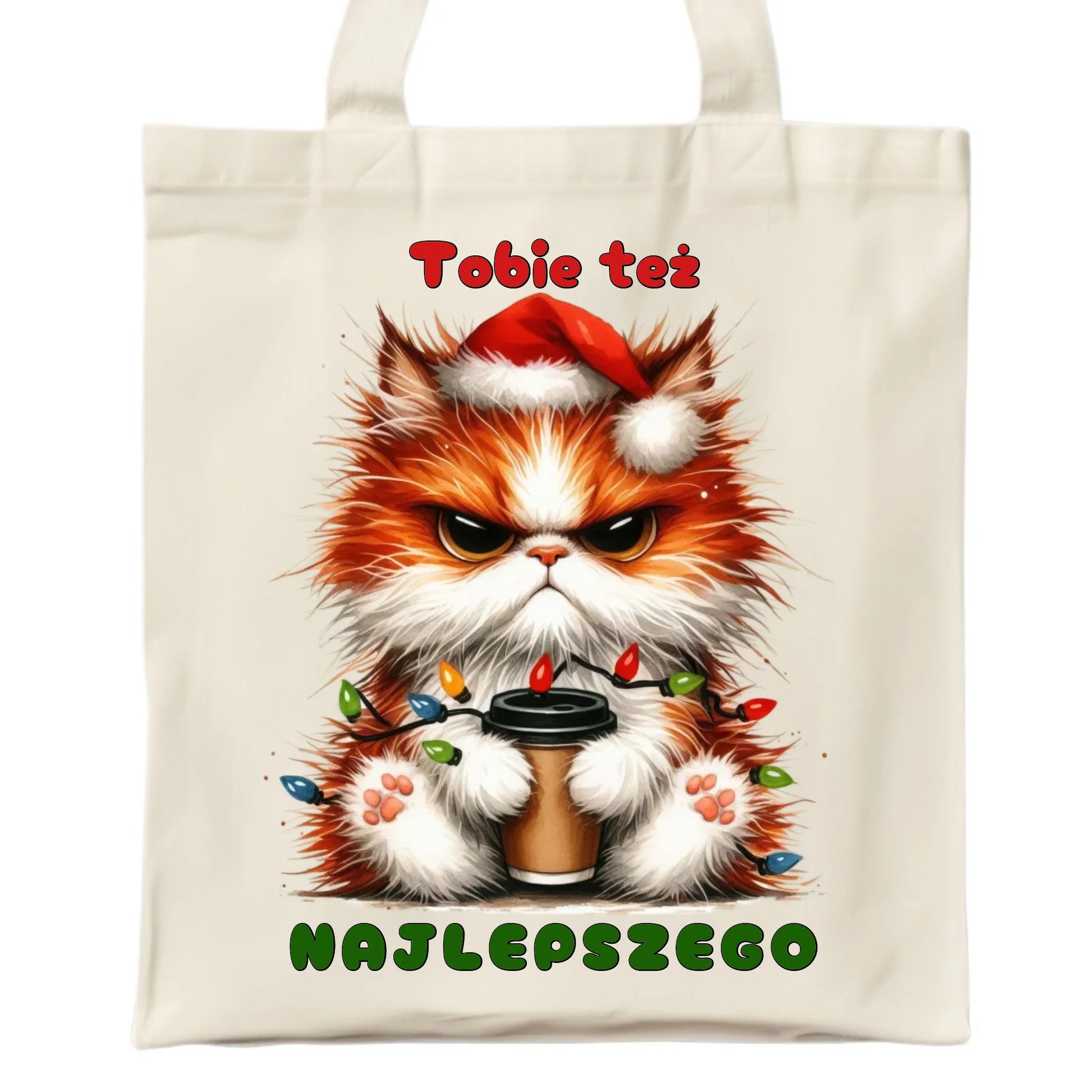 Najlepszego | Świąteczna eco torba BN32 - StoryCups.pl