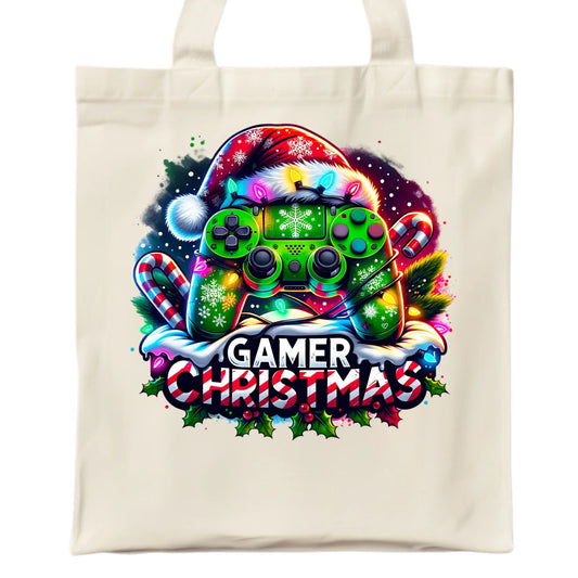 Świąteczny gracz | Eco torba na święta dla gracza BN22 - StoryCups.pl