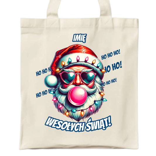 Mikołaj | Świąteczna torba z imieniem na Mikołajki BN17 - StoryCups.pl